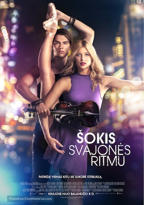 High Strung - Lithuanian Movie Poster