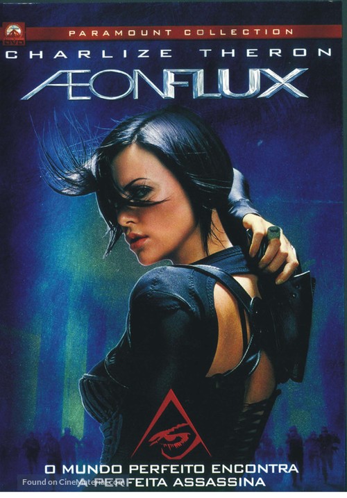 &AElig;on Flux - Brazilian DVD movie cover