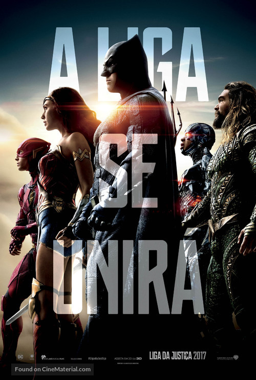 Justice League - Brazilian Movie Poster