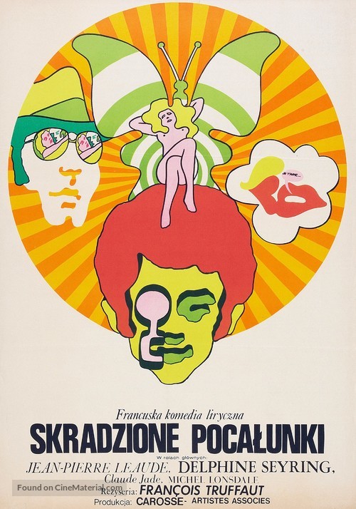 Baisers vol&eacute;s - Polish Movie Poster