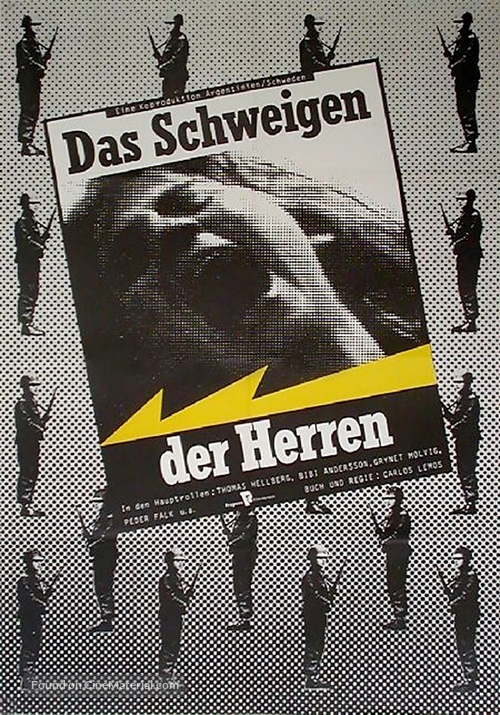 Los due&ntilde;os del silencio - German Movie Poster