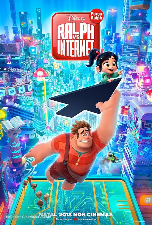 Ralph Breaks the Internet - Portuguese Movie Poster