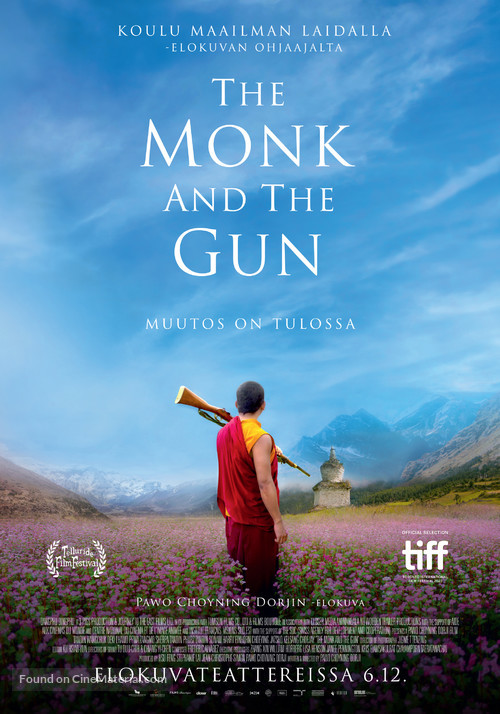 The Monk and the Gun - Finnish Movie Poster