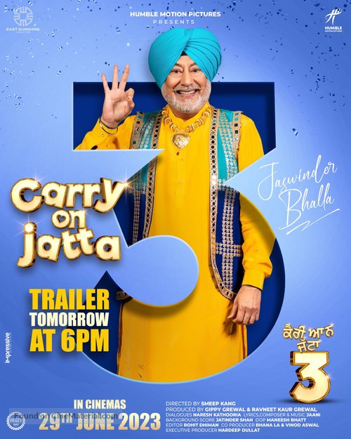 Carry on Jatta 3 - Indian Movie Poster