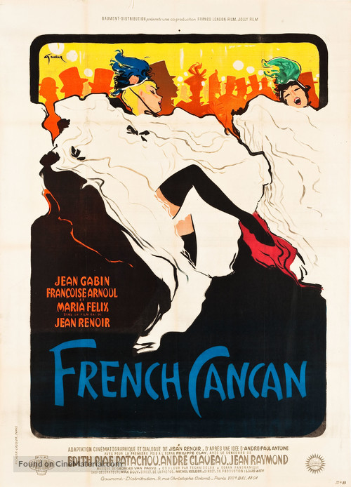 French Cancan - French Movie Poster