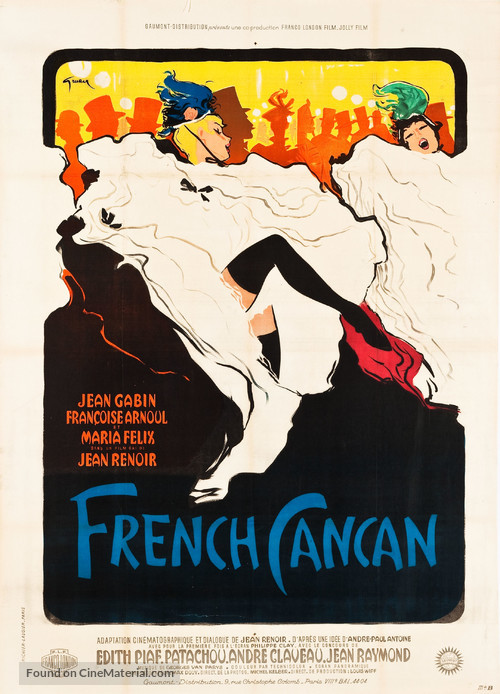 French Cancan - French Movie Poster