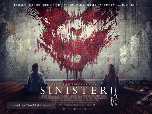 Sinister 2 - British Movie Poster