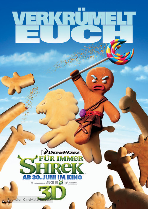 Shrek Forever After - German Movie Poster