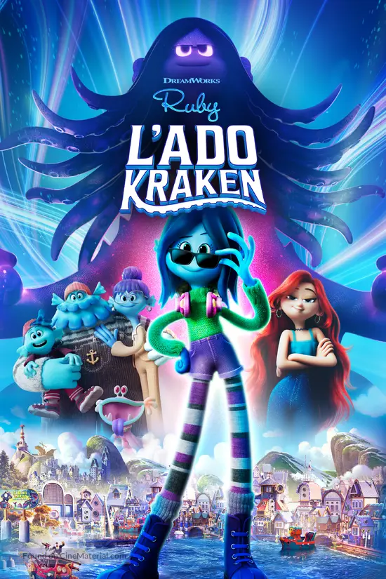 Ruby Gillman, Teenage Kraken - French Video on demand movie cover