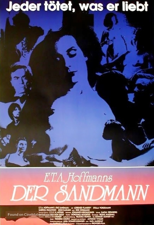 E.T.A. Hoffmanns Der Sandmann - German Movie Poster