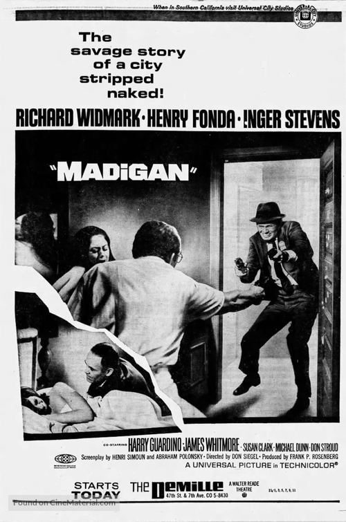 Madigan - poster