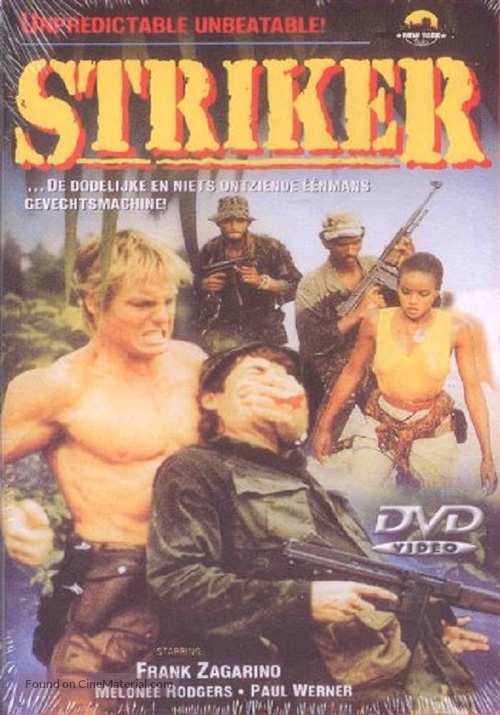 Striker - Dutch DVD movie cover