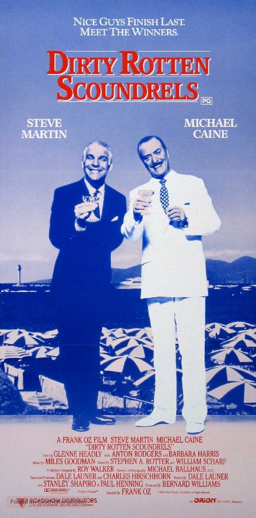 Dirty Rotten Scoundrels - Australian Movie Poster