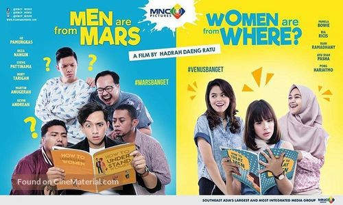 Mars met Venus - Indonesian Movie Poster