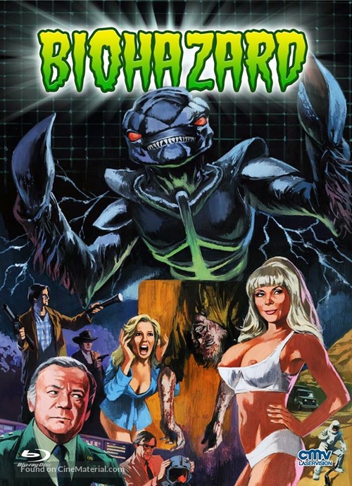 Biohazard - German Blu-Ray movie cover