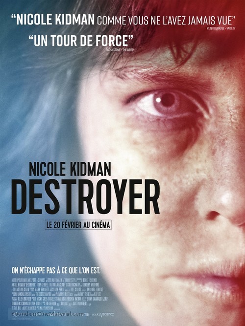 Destroyer - French Movie Poster