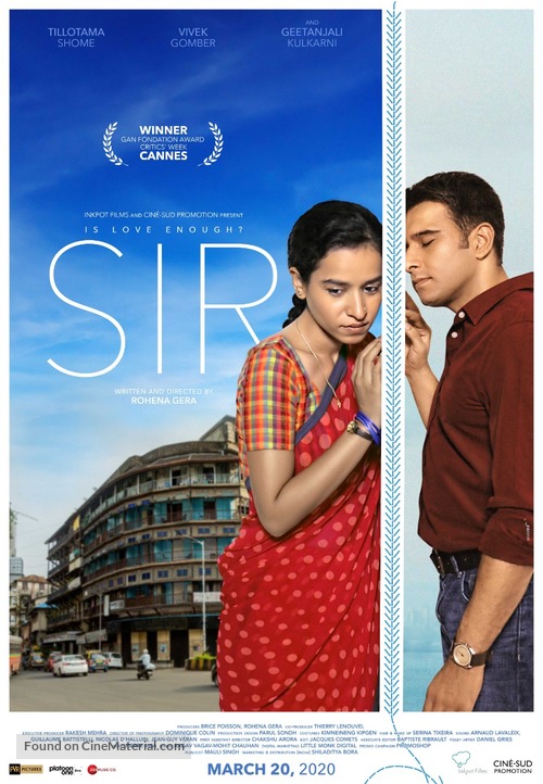 Sir - Indian Movie Poster