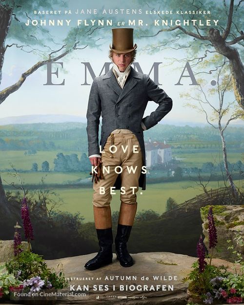Emma. - Danish Movie Poster