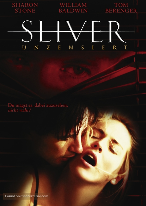 Sliver - German Movie Cover