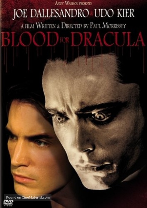 Blood for Dracula - DVD movie cover