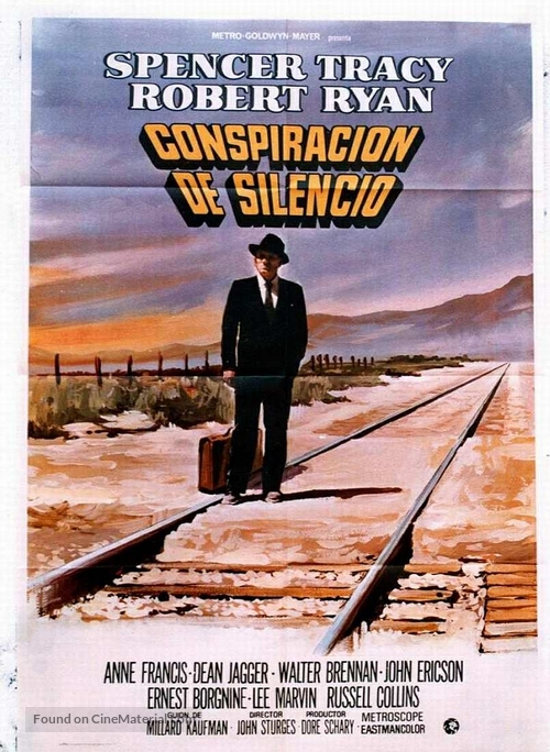 Bad Day at Black Rock - Spanish Movie Poster