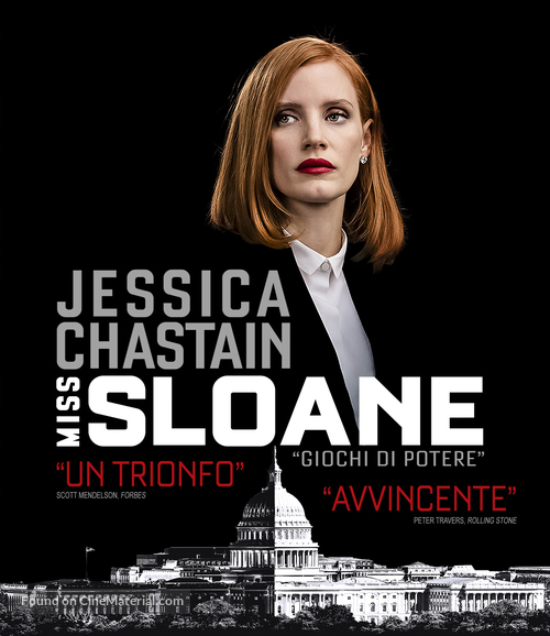 Miss Sloane - Italian Movie Cover