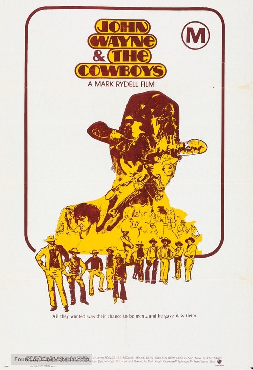 The Cowboys - Australian Movie Poster