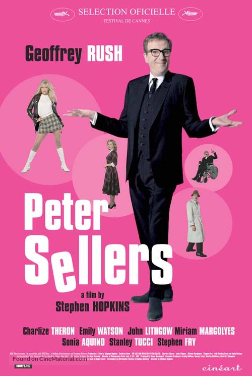 The Life And Death Of Peter Sellers - Belgian Movie Poster