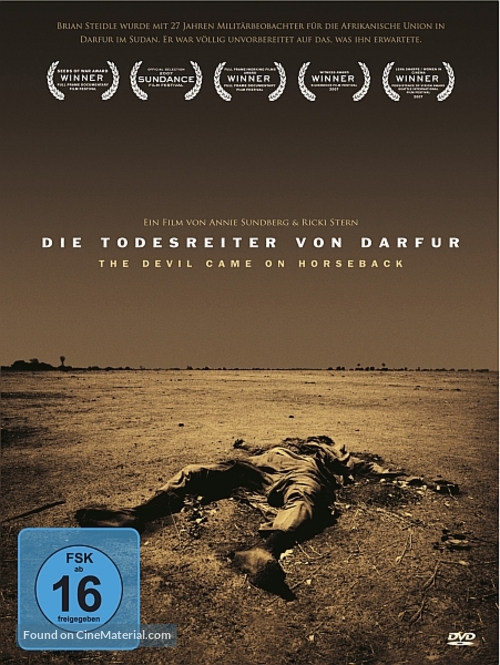 The Devil Came on Horseback - German Movie Cover