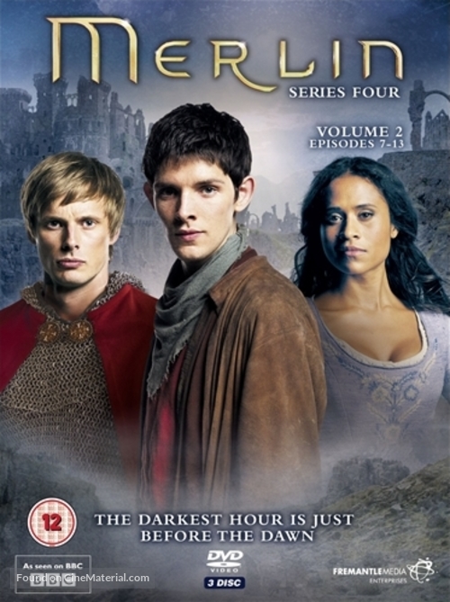 &quot;Merlin&quot; - British DVD movie cover