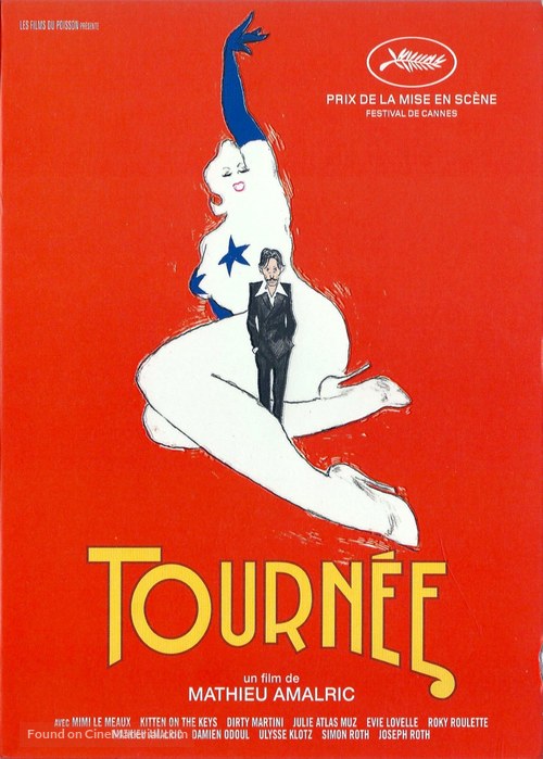 Tourn&eacute;e - French DVD movie cover