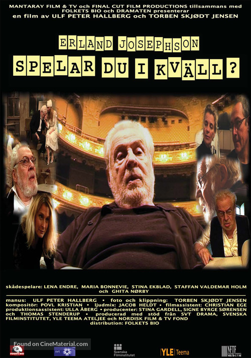 Spelar du ikv&auml;ll? - Swedish poster