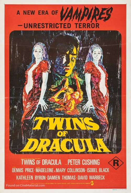 Twins of Evil - Australian Movie Poster