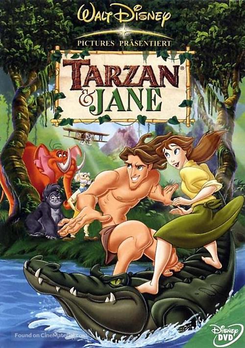 Tarzan &amp; Jane - German DVD movie cover