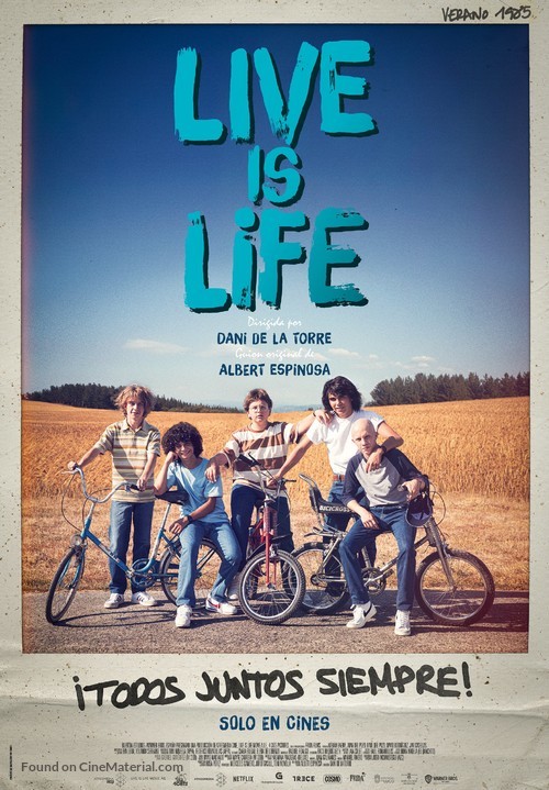 Live is Life - Spanish Movie Poster