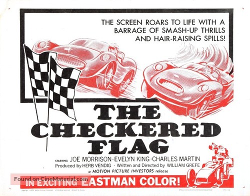 The Checkered Flag - Movie Poster