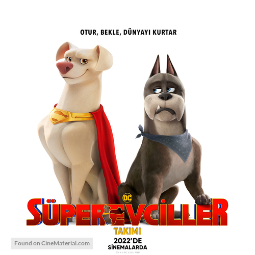 DC League of Super-Pets - Turkish Movie Poster