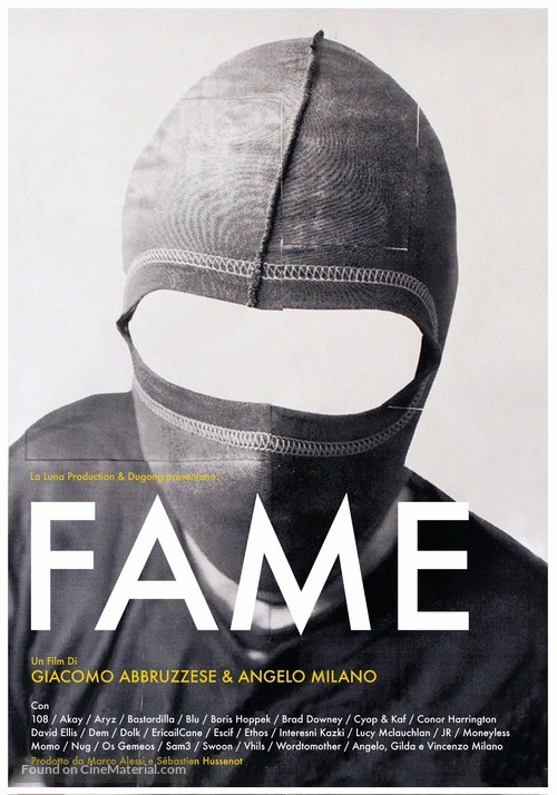 Fame - Italian Movie Poster