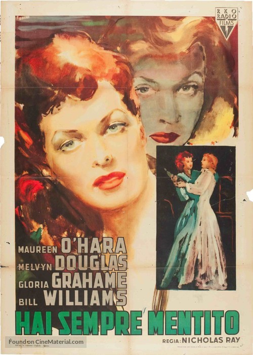 A Woman&#039;s Secret - Italian Movie Poster