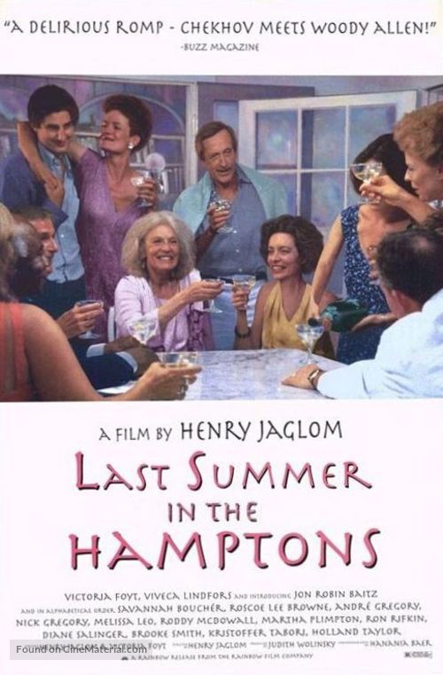 Last Summer in the Hamptons - Movie Poster