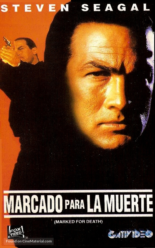 Marked For Death - Argentinian VHS movie cover