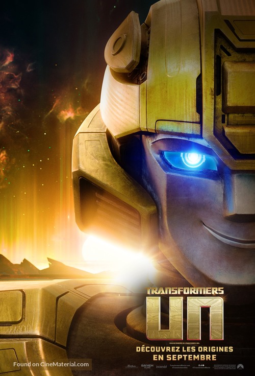 Transformers One - Canadian Movie Poster