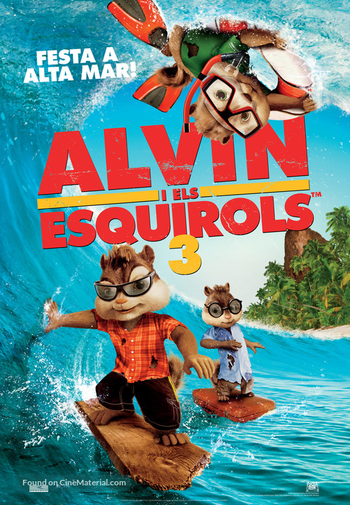 Alvin and the Chipmunks: Chipwrecked - Andorran Movie Poster