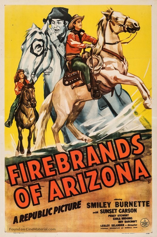 Firebrands of Arizona - Movie Poster