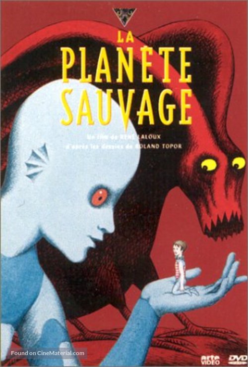 La plan&egrave;te sauvage - French DVD movie cover