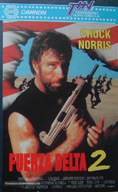 Delta Force 2: The Colombian Connection - Argentinian VHS movie cover