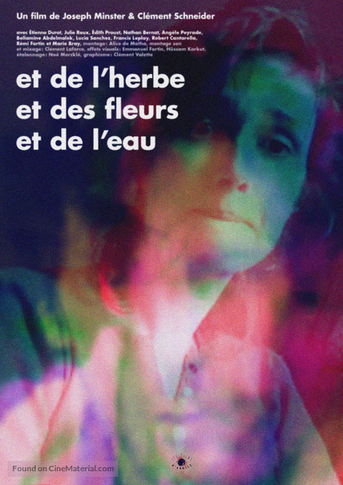 Et de l&#039;herbe, et des fleurs, et de l&#039;eau - French Movie Poster