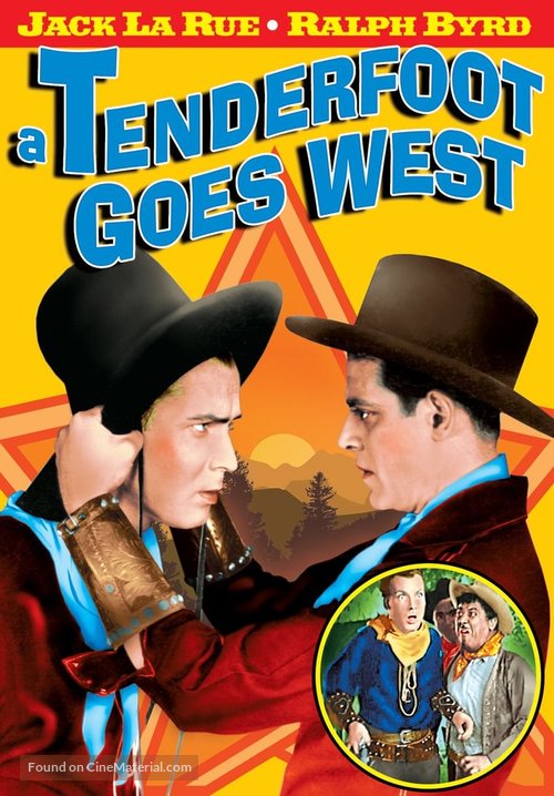 A Tenderfoot Goes West - DVD movie cover