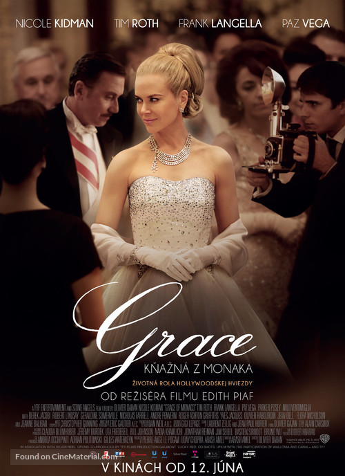 Grace of Monaco - Slovak Movie Poster