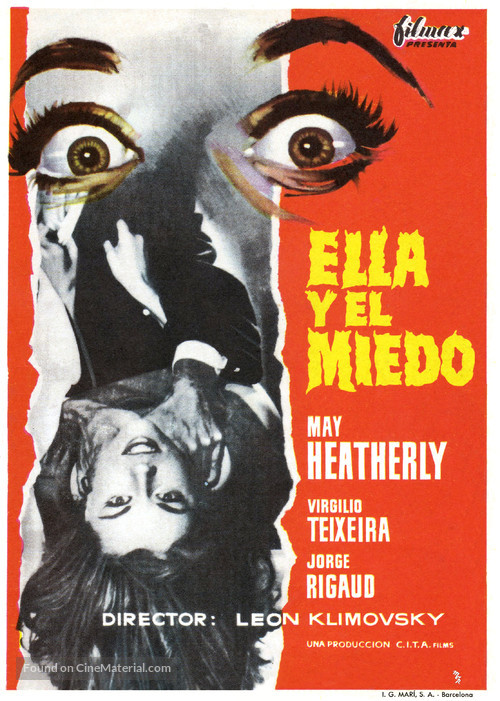 Ella y el miedo - Spanish Movie Poster
